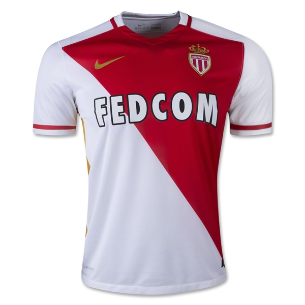 Monaco 2015-16 Home Soccer Jersey
